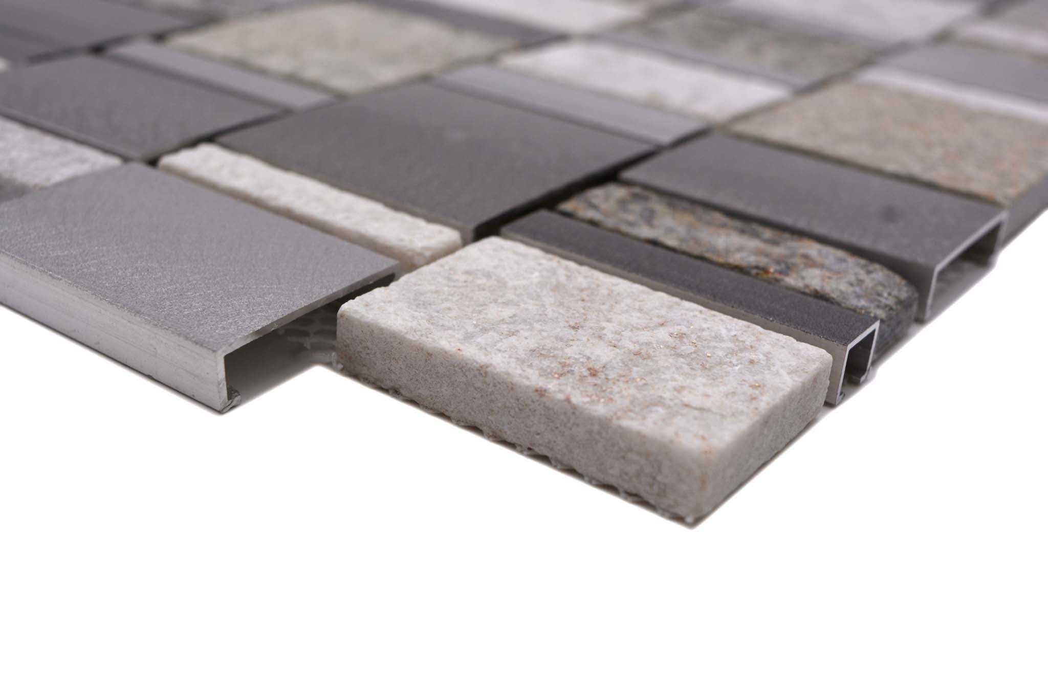 Mosaik Silver Ludvika - 002 | 0,088 m²/ark