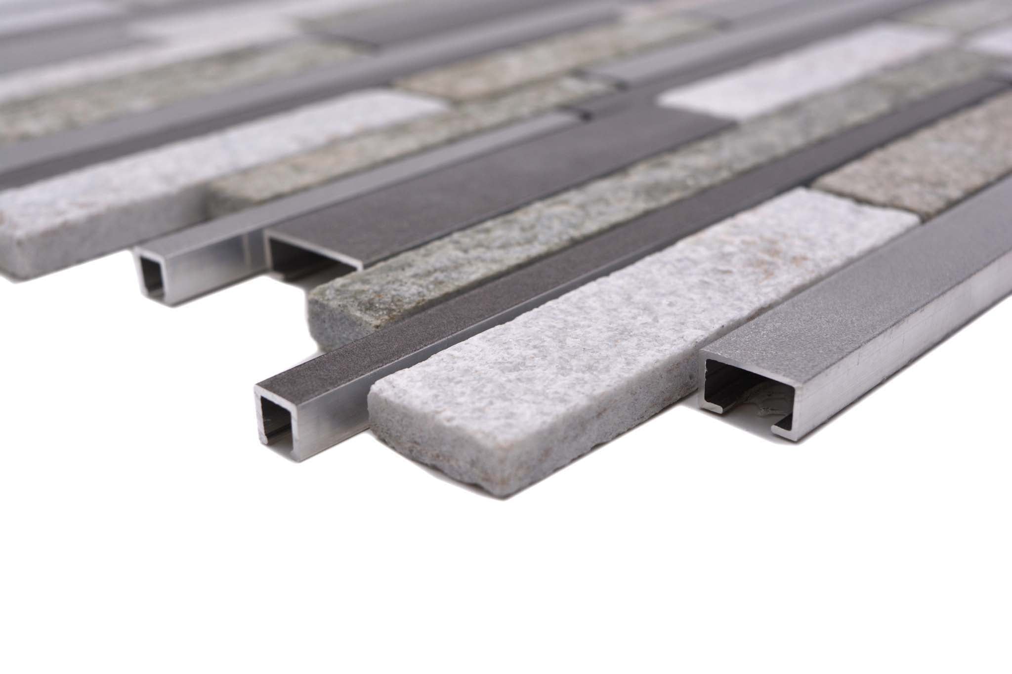 Mosaik Silver Ludvika - 004 | 0,093 m²/ark