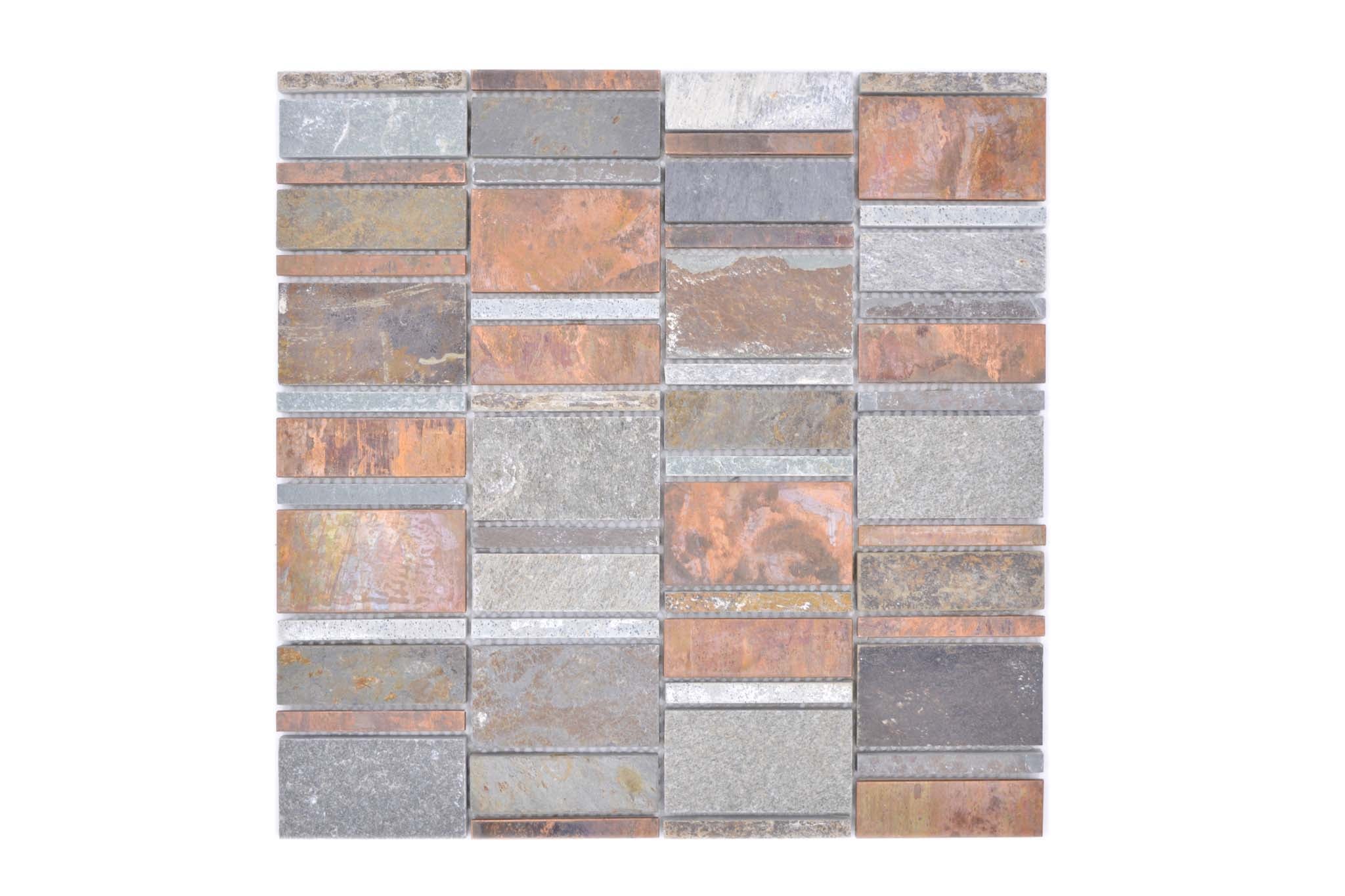 Mosaik Grå Ludvika - 006 | 0,087 m²/ark