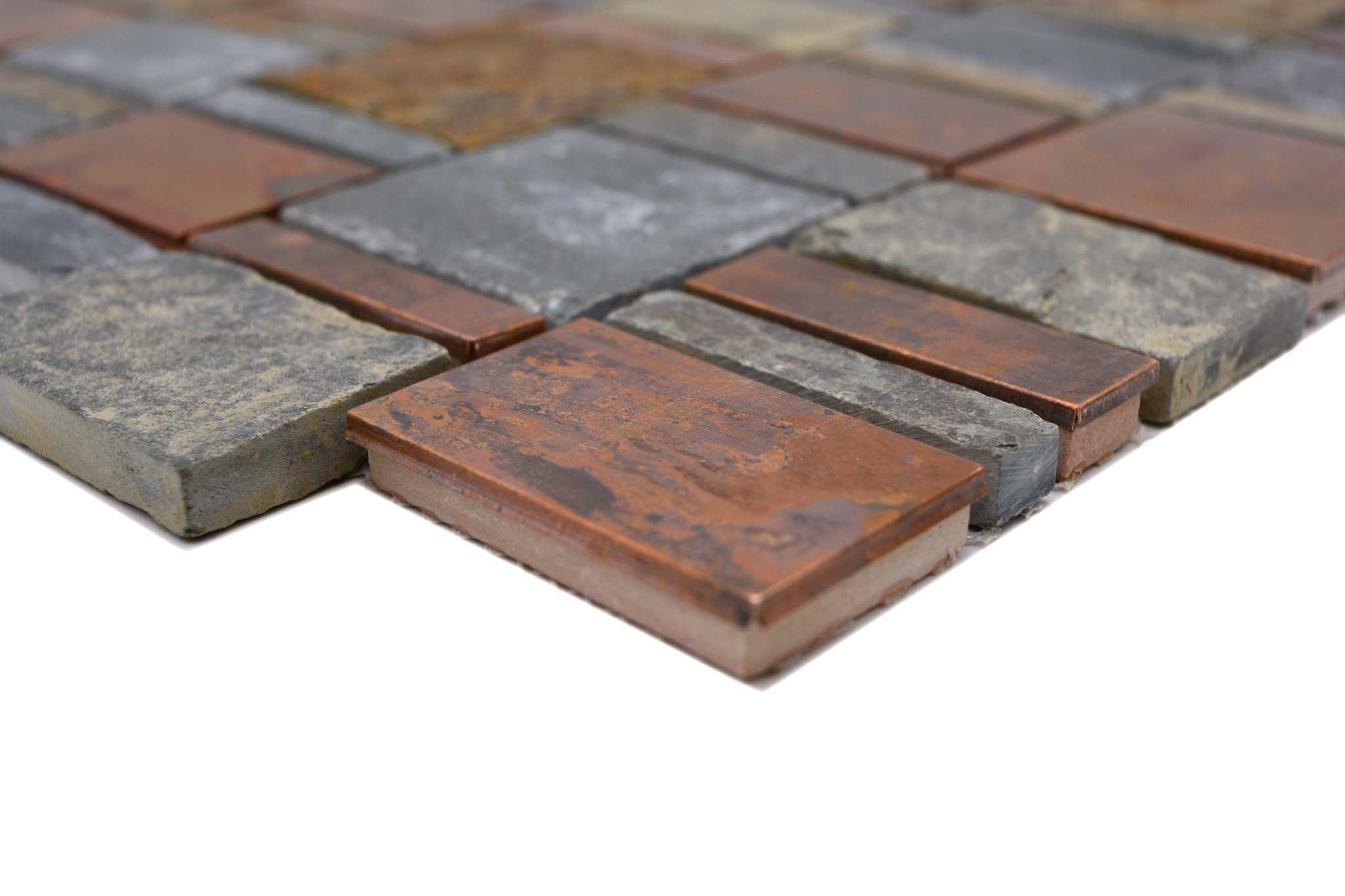 Mosaik Grå Ludvika - 007 | 0,088 m²/ark