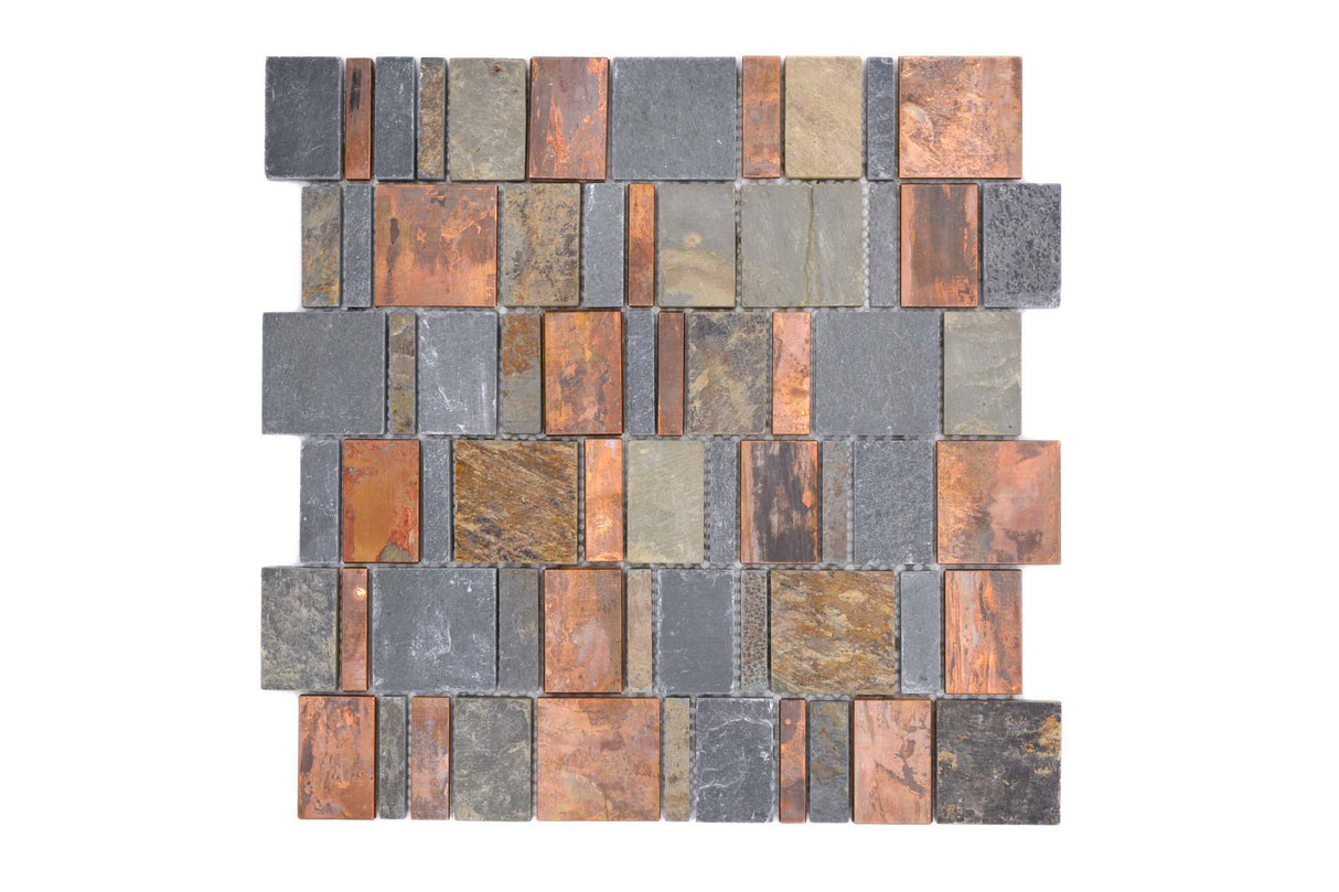 Mosaik Grå Ludvika - 007 | 0,088 m²/ark