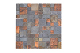 Mosaik Grå Ludvika - 008 | 0,09 m²/ark