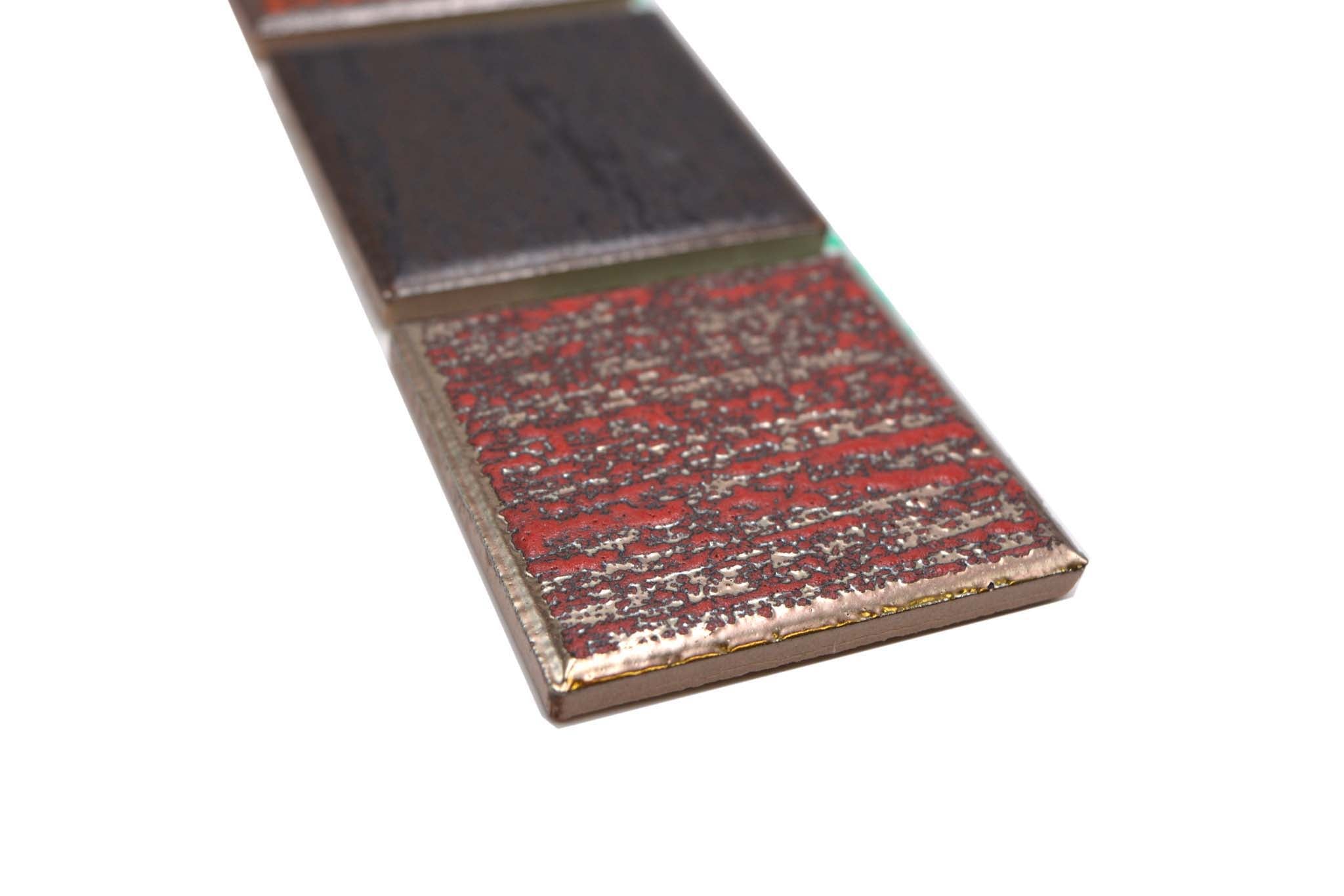 Bård (Kakel) Flerfärgad Markaryd - 018 | 50x50x6mm. Säljs styckvis.