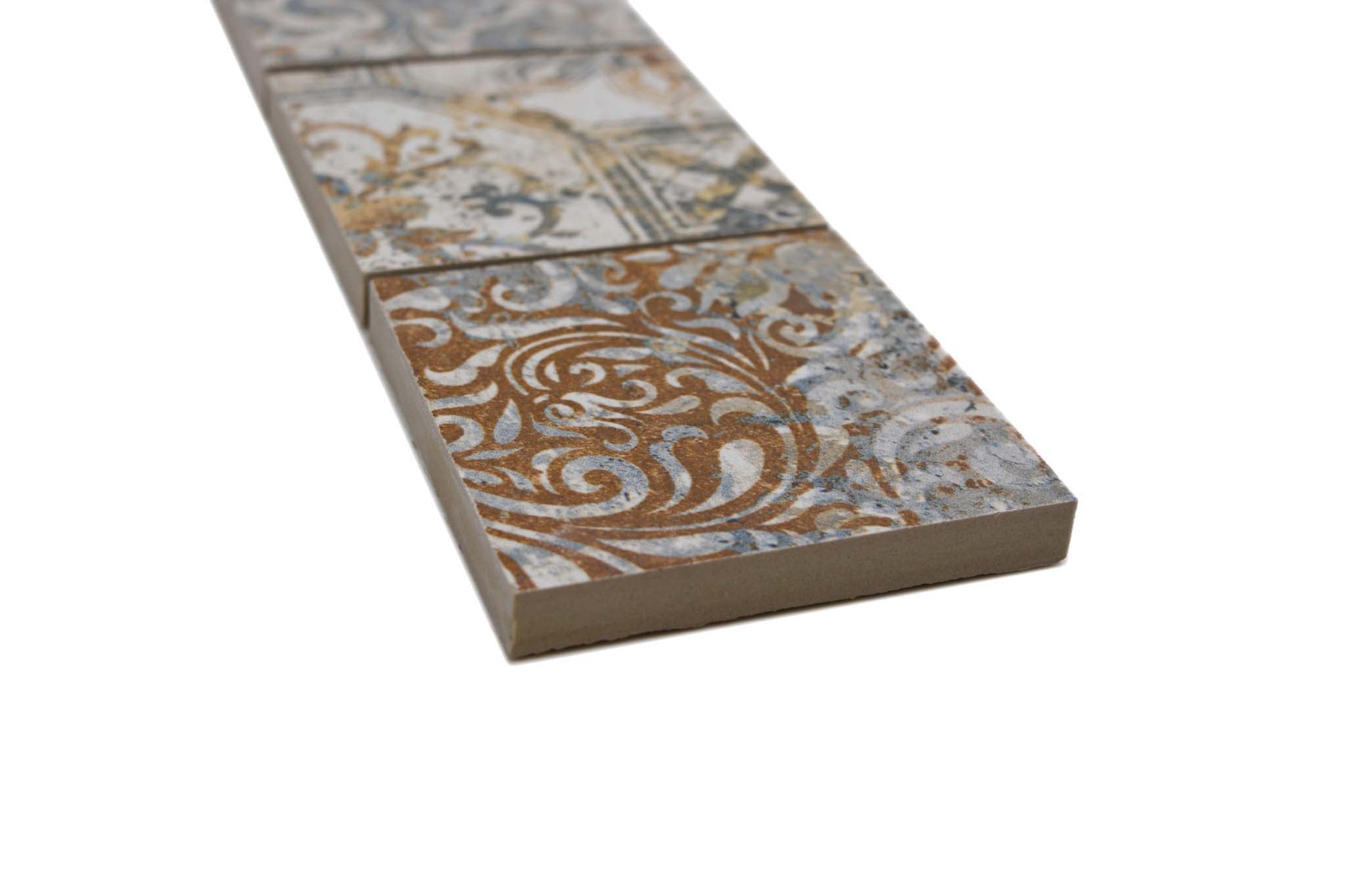 Bård (Klinker) Flerfärgad Markaryd - 047 | 71x71x10mm. Säljs styckvis.