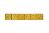 Bård (Kakel) Guld Markaryd - 021 | 48x48x6mm. Säljs styckvis.