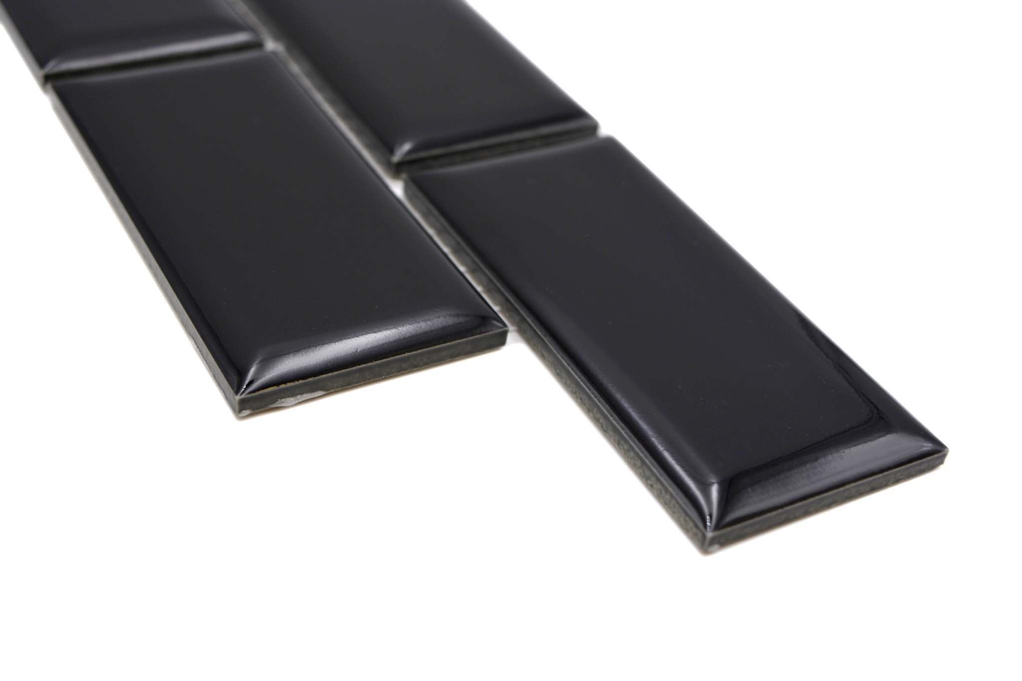 Bård (Klinker) Svart Markaryd - 049 | 45x95x6,5mm. Säljs styckvis.