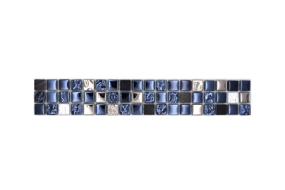 Bård (Kakel) Svart Markaryd - 023 | 15x15x8mm. Säljs styckvis.