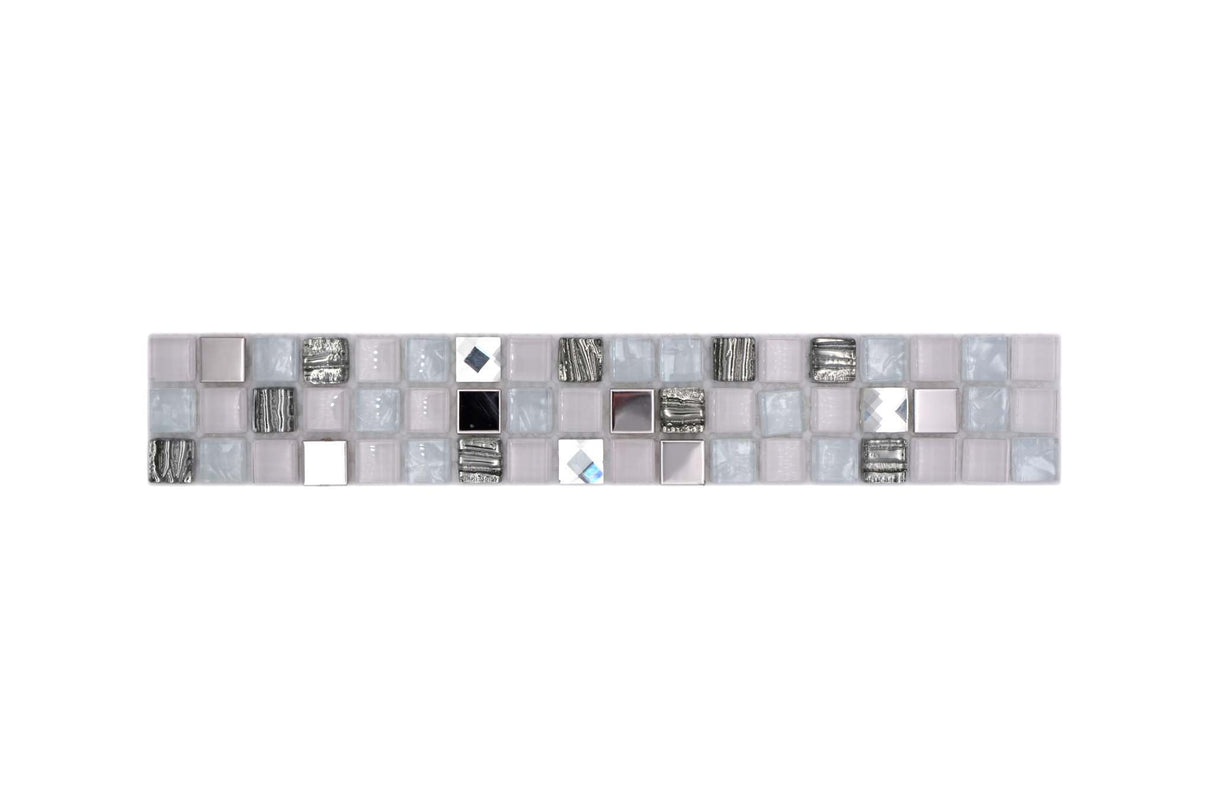 Bård (Kakel) Vit Markaryd - 024 | 15x15x8mm. Säljs styckvis.
