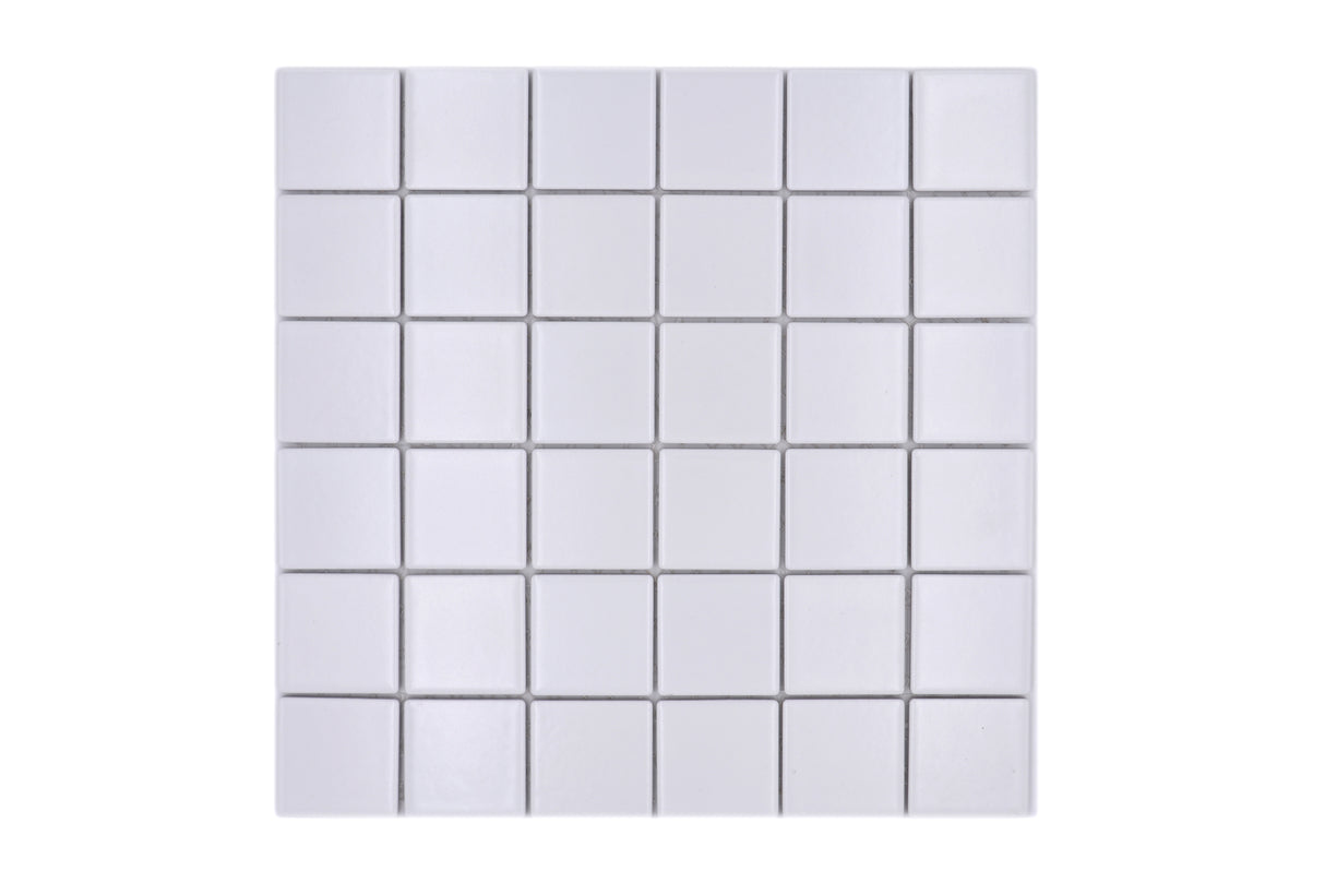 Mosaik Vit Borgholm-031 | 0,089 m²/ark