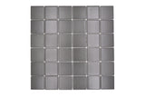Mosaik Metallgrå Borgholm-033 | 0,089 m²/ark