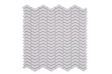 Mosaik Vit Geiranger-016 | 0,085 m²/ark