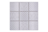 Mosaik Vit Hjortdal-006 | 0,089 m²/ark