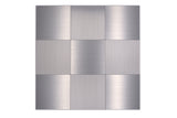 Självhäftande mosaik Silver Lofoten-006 | 0,093 m²/ark