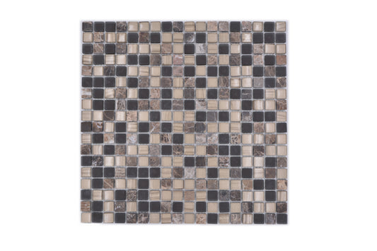 Mosaik Brun Strokkur-025 | 0,09 m²/ark