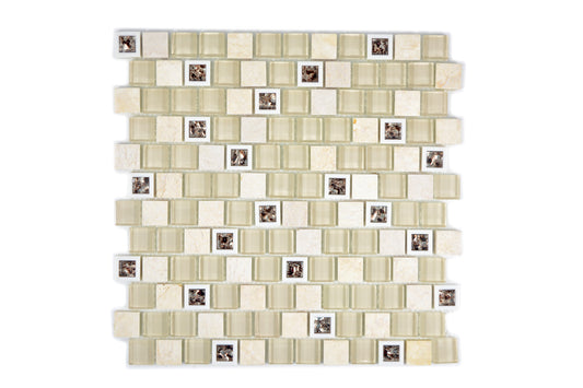 Mosaik Beige Ribe-014 | 0,09 m²/ark